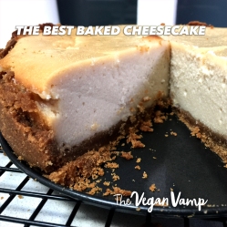The Best Baked CHeesecake Main